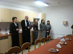 Tankonyha felszentel�se