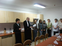 Tankonyha felszentel�se
